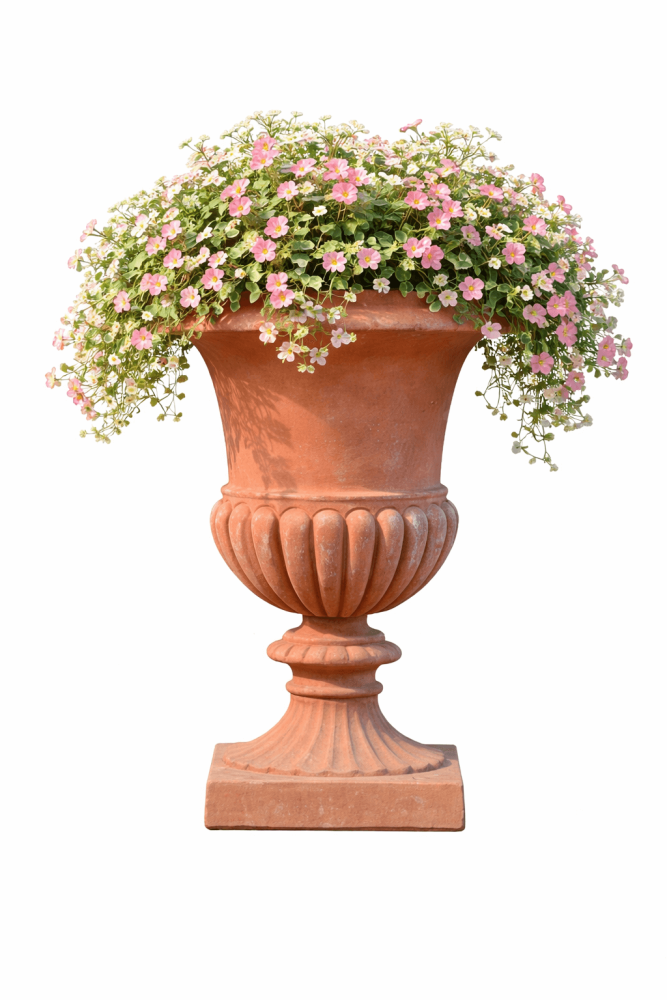 Vase Médicis classique en terre cuite d’Impruneta – élégance toscane intemporelle